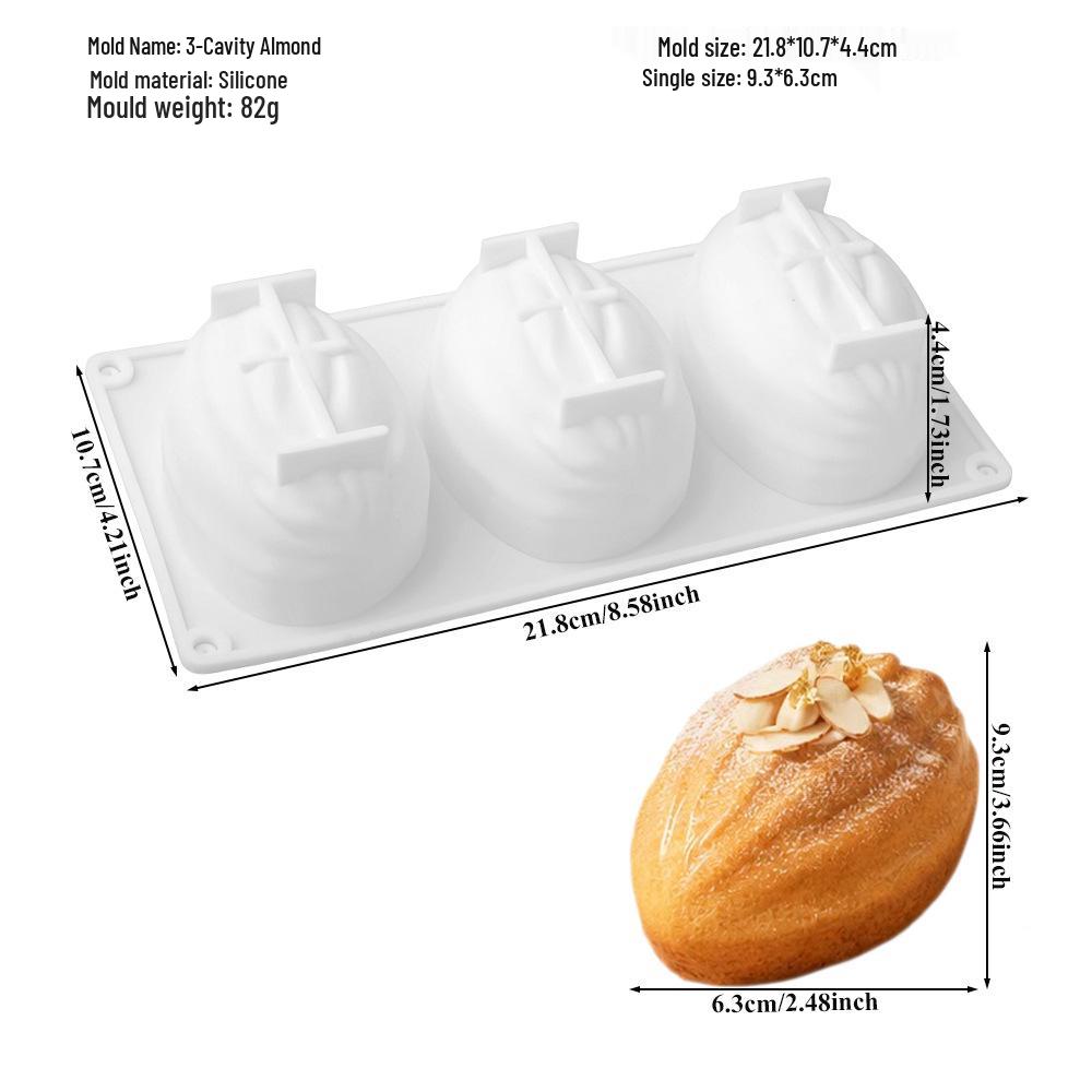 Moldes de Silicona para Mousse de Fruta 3D: Pera, Manzana, Piña, Melocotón, Durian, Frambuesa.
