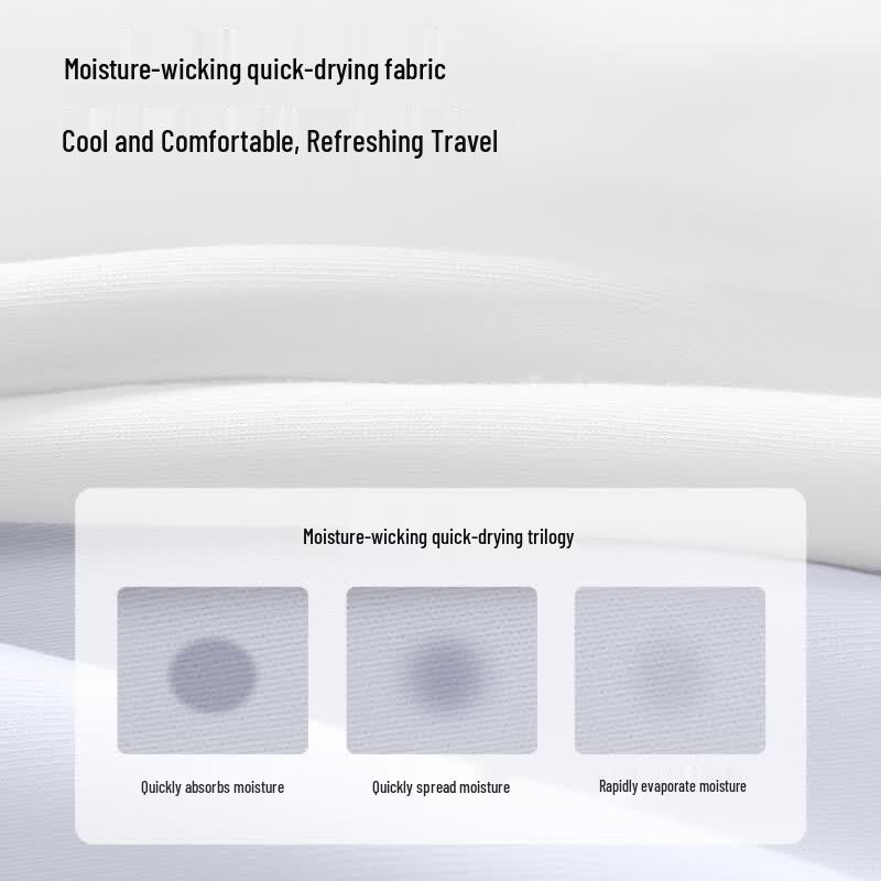 MINISO Men's Antibacterial Cool-Touch Quick-Dry T-Shirt