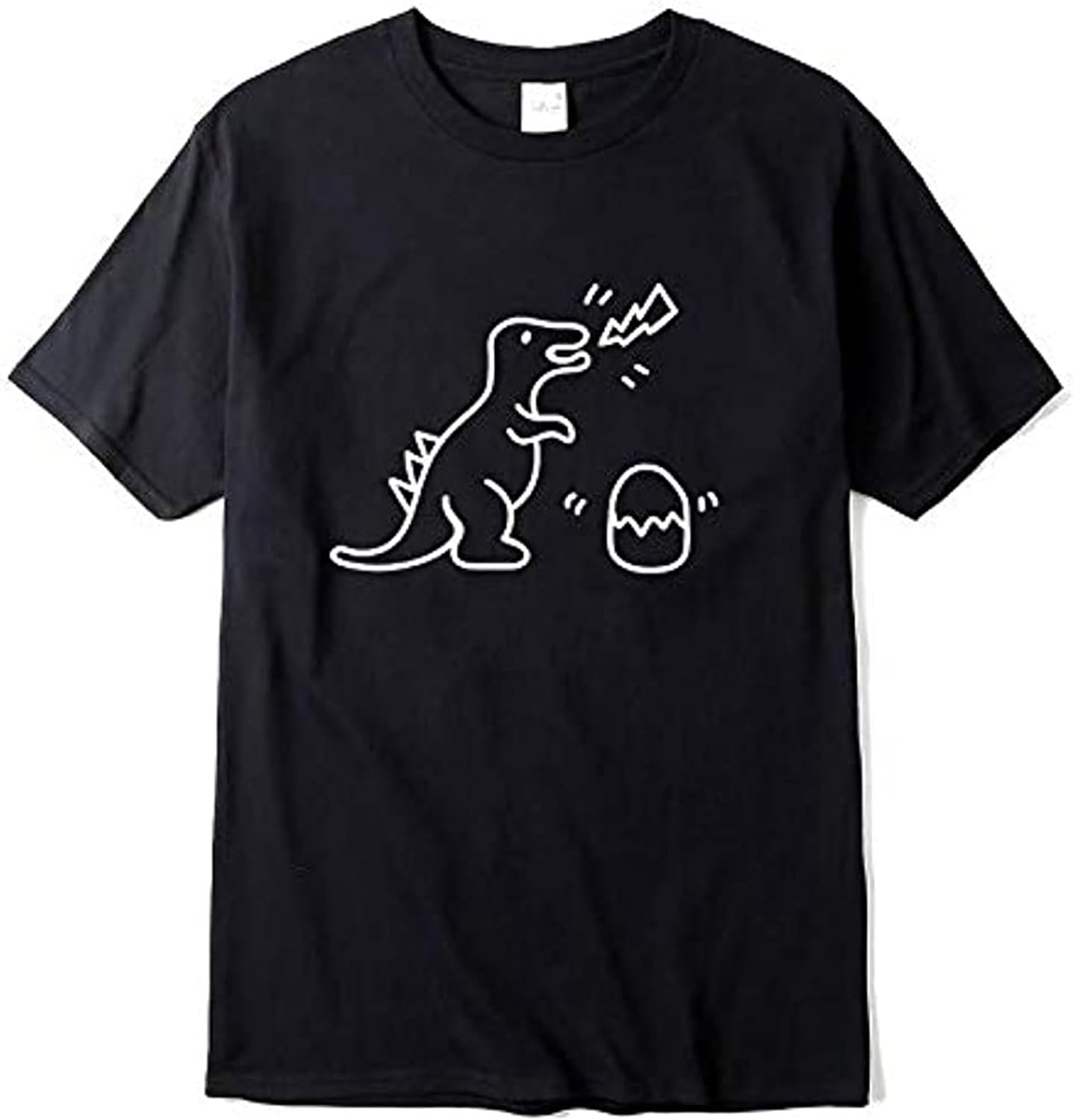 Interesting Creative Printed Men T Shirt Fashion Cool Confortable Men s T Shirt Casual T Shirt for Men Hip Hop T Shirts L чёрный
