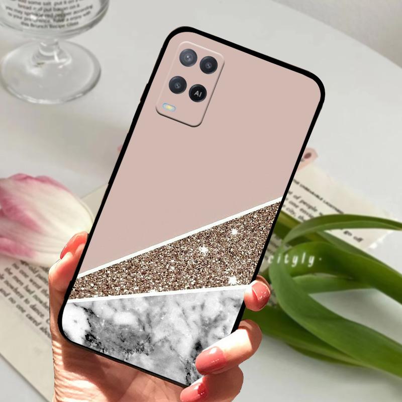 Cases For Oppo A54 4G 5G Capa CPH2239 CPH2195 OPG02 Shockproof Silicone Matte TPU Phone Cover For OPPO A54s 4G CPH2273 Fundas