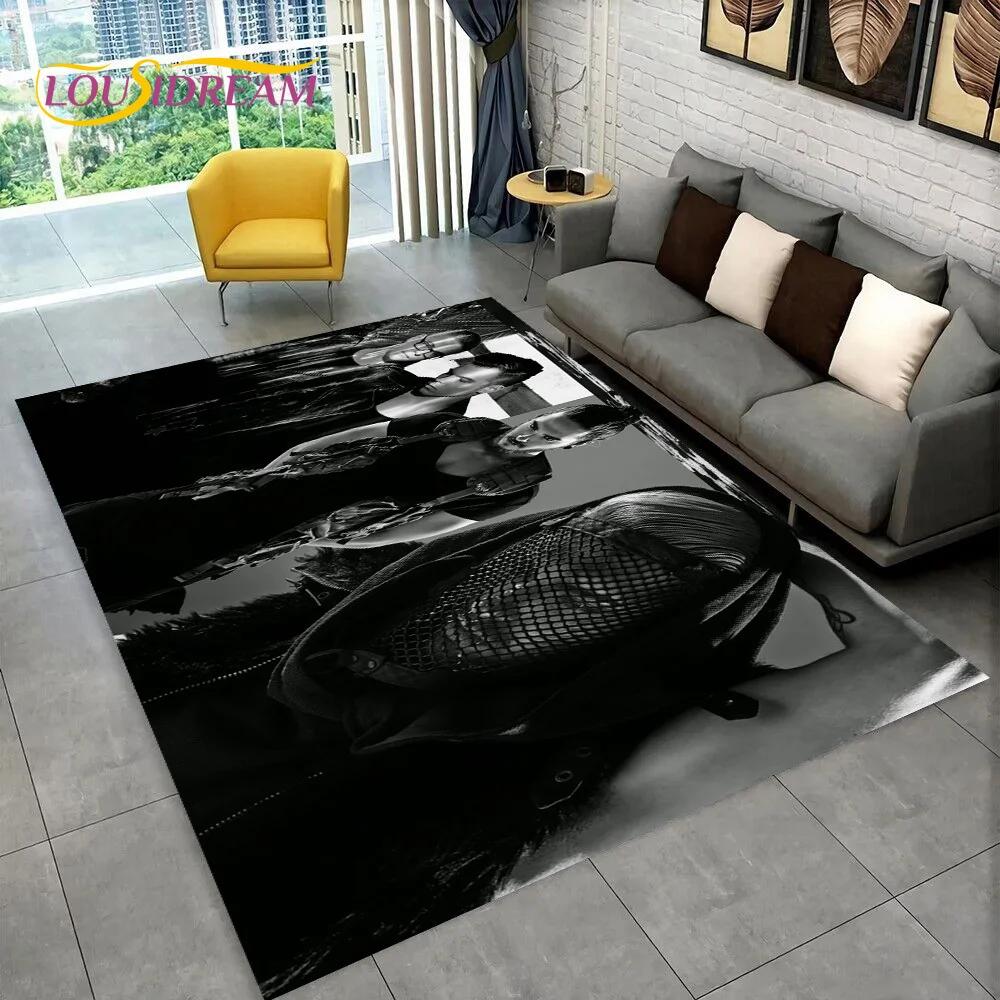 Tokio Hotel Rockband Bill Kaulitz Teppich für Zuhause Wohnzimmer Schlafzimmer Sofa Fußmatte Dekor, Kinderteppich Rutschfeste Bodenmatte