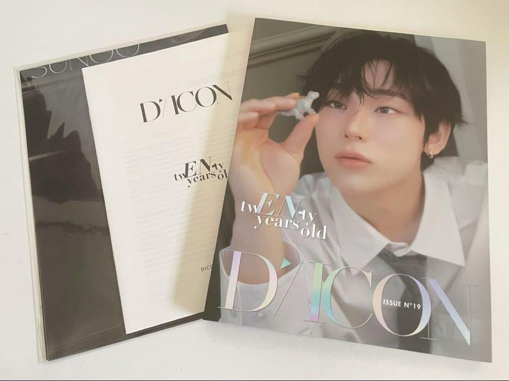 [USED] ENHYPEN DICON Photobook Poster Sunwoo