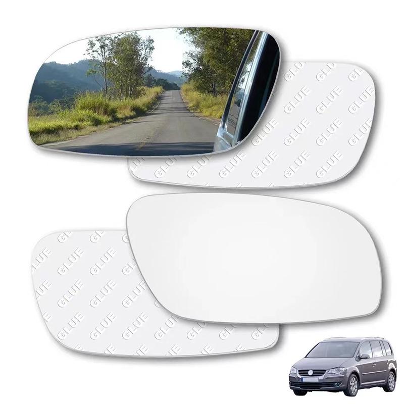 Compatible with 2003-2009 Volkswagen Touran MK1: Heated Rearview Mirror Glass Replacement