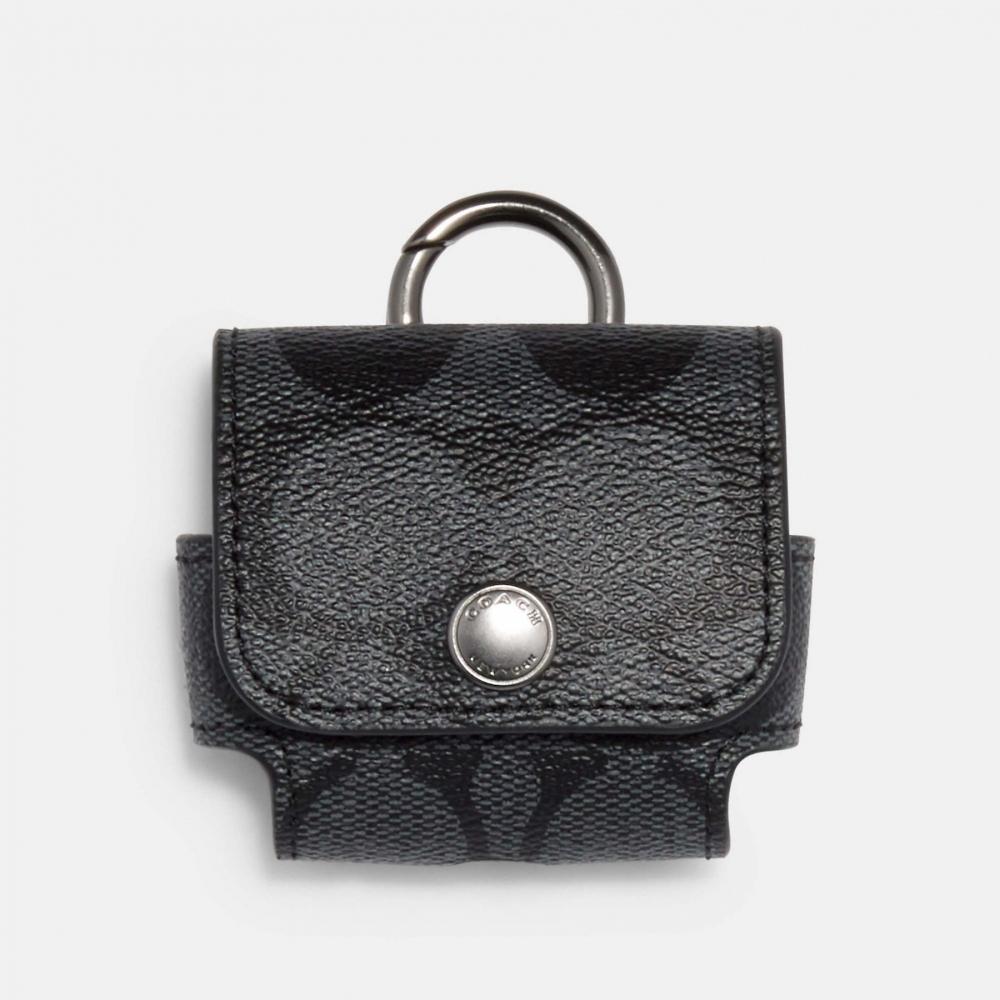 

COACH Чехол для беспроводных наушников Coach из фирменной парусины