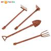 1:12 Dollhouse Miniature Gardening Tools Metal Shovels Furniture Collection Great for Daily Use Perfect for Gifting
