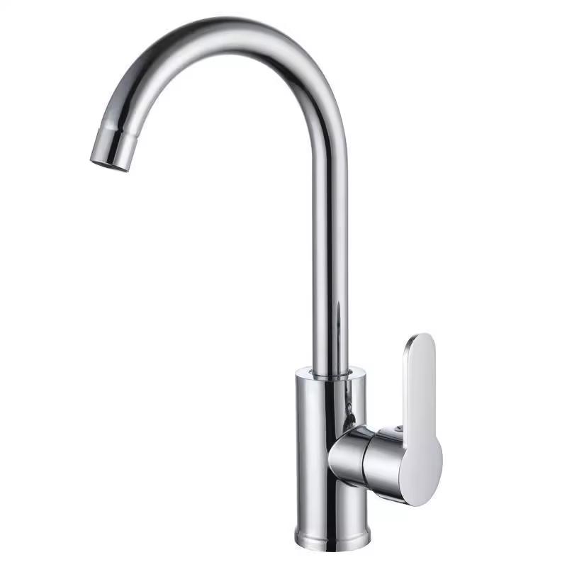 Stainless Steel Rotatable Hot & Cold Kitchen Faucet