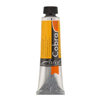 Watermixable Oil Paint - Cobra - Cadmium Yellow Deep - 40ml Tube - Artist - Mixed