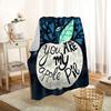 New Arrival Cartoon Apple Blankets Printing Soft Blanket Throw On Home/Sofa/Bedding Portable Adult Travel Cover Blanket 0524