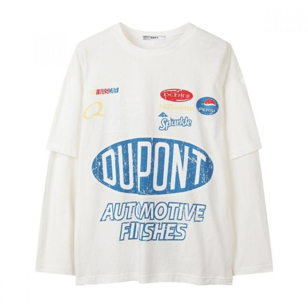 Ggpx Unique Casual Layered T shirT gq2Ts008f