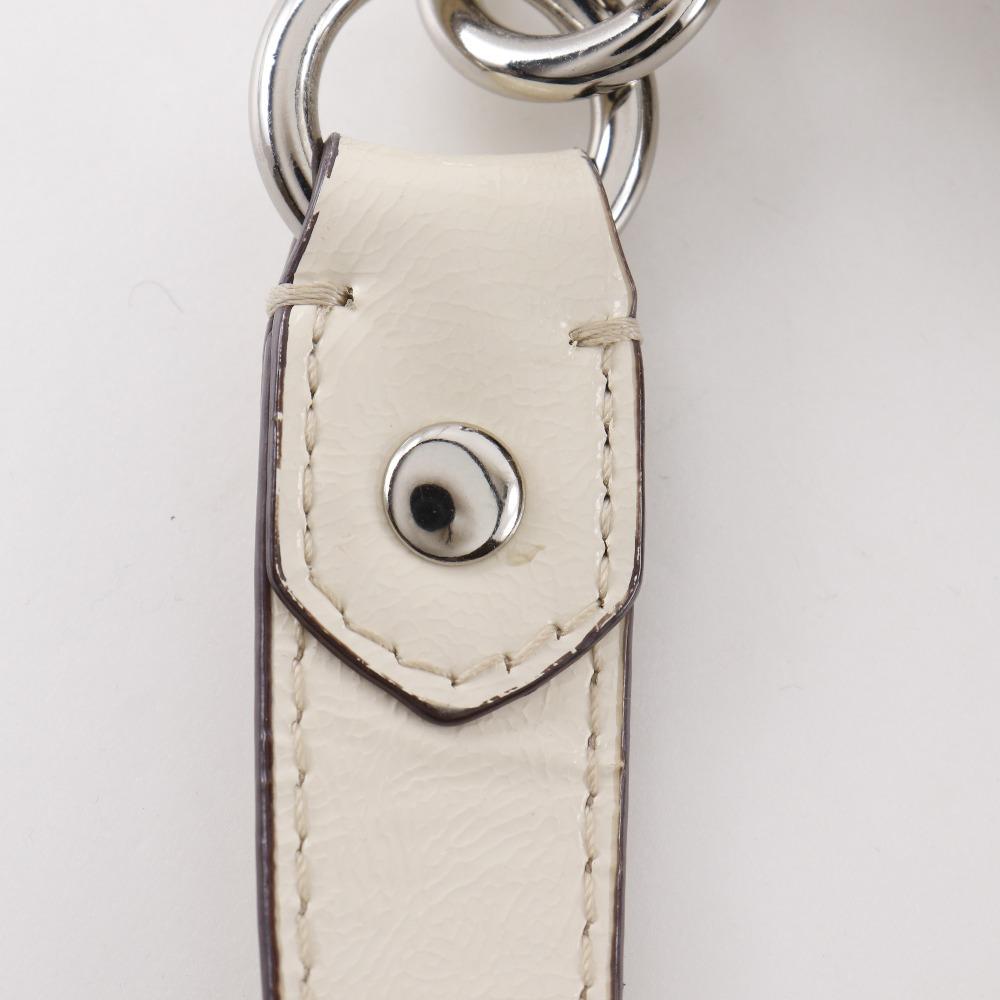 Coach Signature Shoulder Bag F19218 2WAY Beige Nylon Canvas Women Used