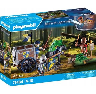 Plastic Construction Set Playmobil 71484 Novelmore Robbery of the Van