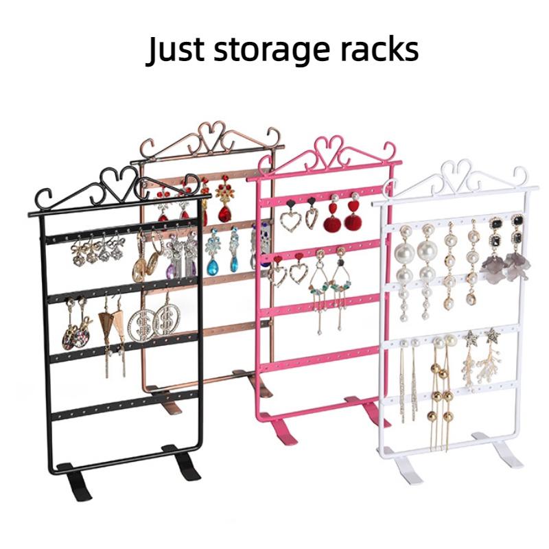 Elegant Iron Metal Earring Holder Display Stand For Jewelry Organize And Showcase Earrings
