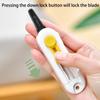 Magnetic suction unpacking express knife, art mini portable knife, unboxing tool, letter opening bag, cutting paper