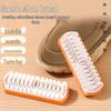 Suede and Nubuck Shoe Cleaning Brush with Soft Rubber Bristles for Stain Removal