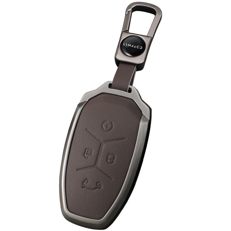 Pouzdro na klíč Lynk & Co 03: Kompatibilní s 0607, 01 Shell, 05 Nový model, 02 09 EMPS Energy Crystal Z10 Přezka na krytu
