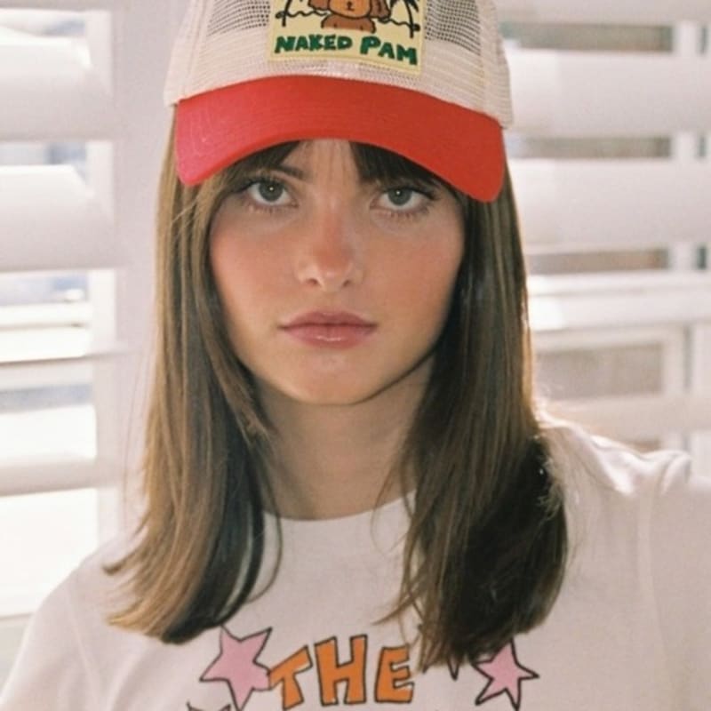 

THE ASHLYNN [HIPSTER FIT] ALL MESH CAP_RED FREE