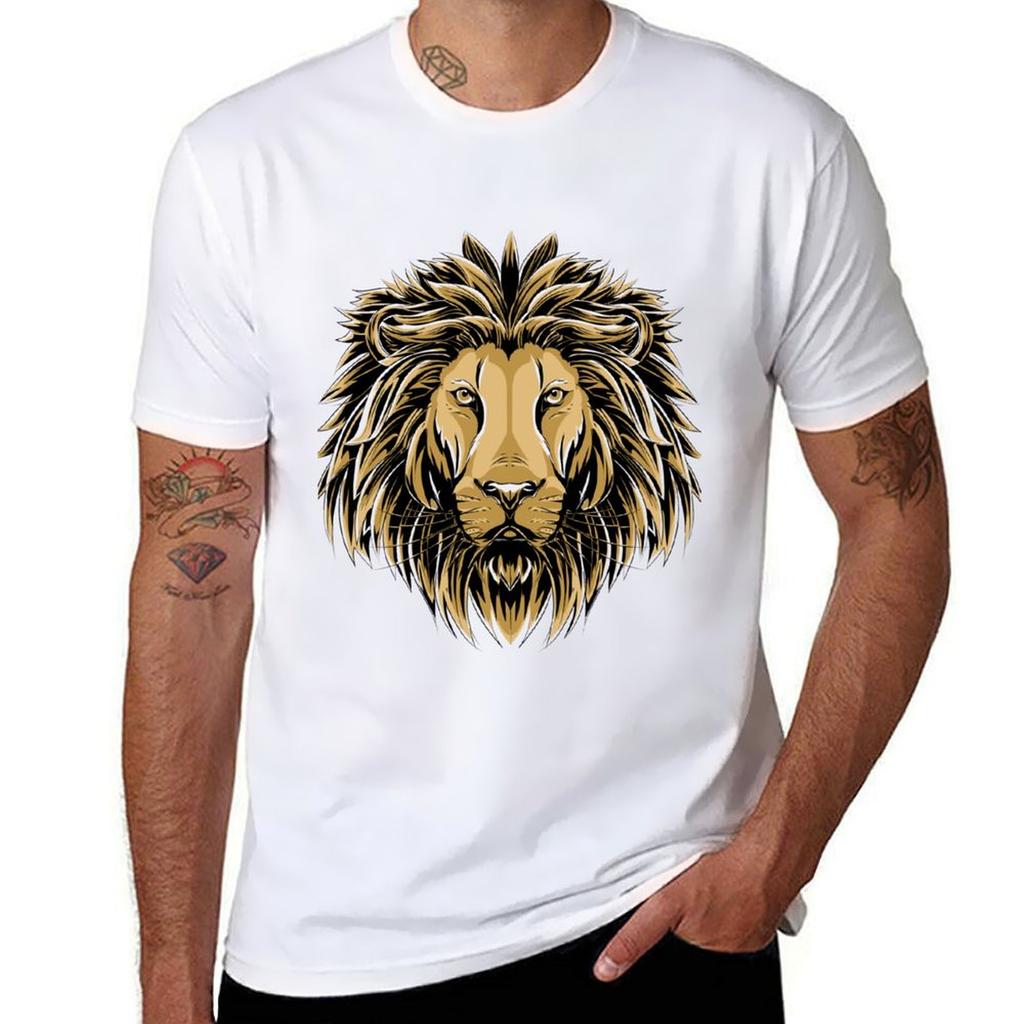 I am a Lion TShirt Big and Tall Solid Color TShirt