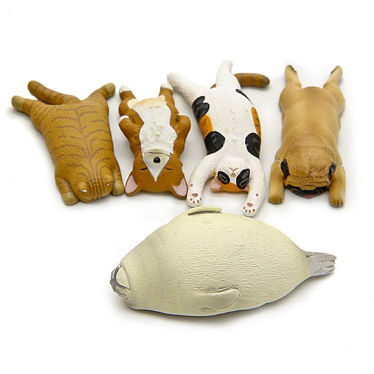 Cute Cartoon Crouching Dog Orange Cat Corgi Rabbit Secret Model For Gift Giving And Collection