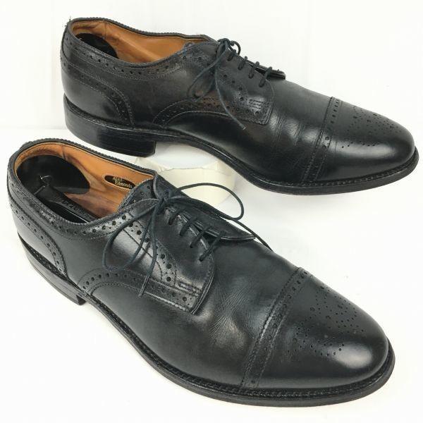 

Allen Edmonds Sanford Vintage Cap Toe Shoes Black Size 9.5D 27.027.5 Men’s