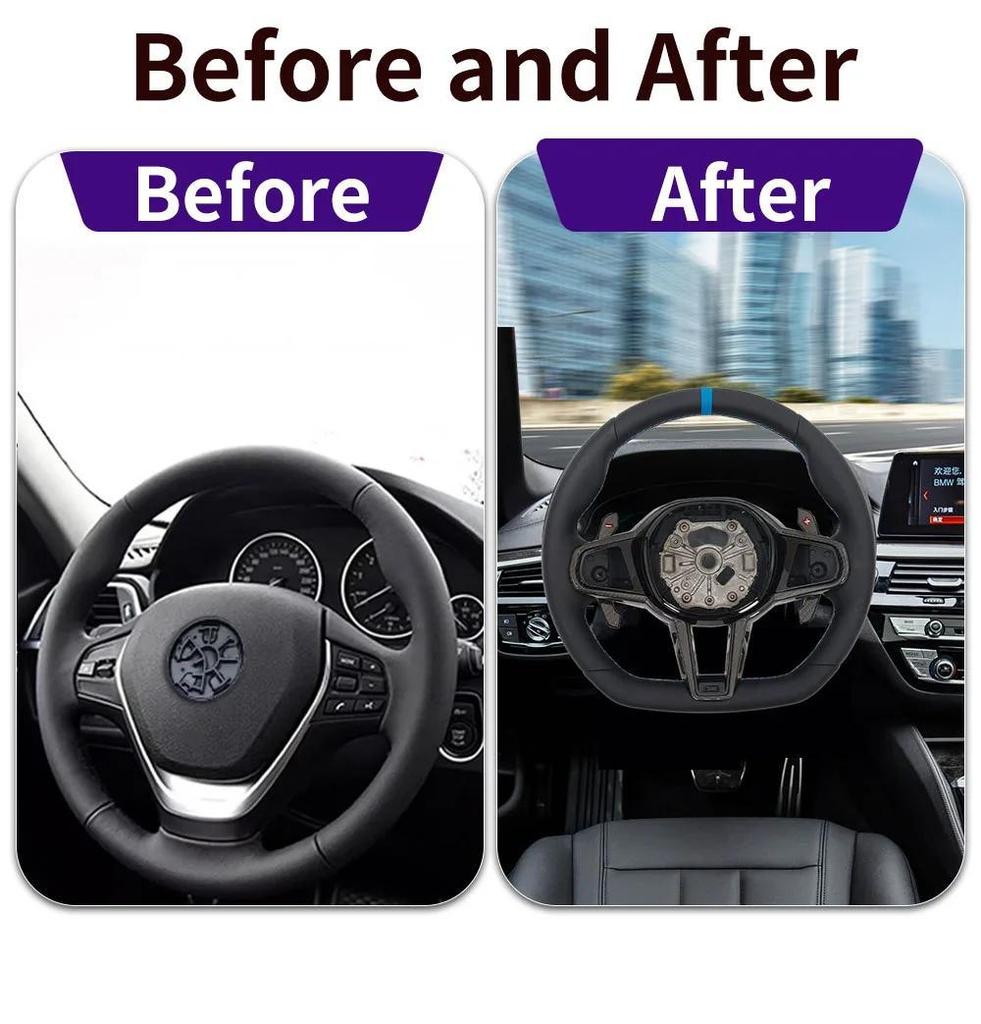 CS Nappa Leder Kundenspezifisches Sportlenkrad Für BMW 3 4 5er G01 G20 G21 G80 G81 G22 G23 G26 G30 G32 G87 G80 Autozubehör