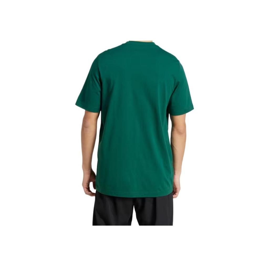 Adidas Tennis SS25 Heritage Comfortable Soft Dry Breathable Sports Short Sleeve T-Shirt Unisex Tops Green JV7012