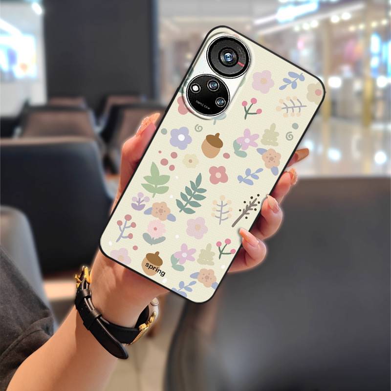 Fashion Design Graffiti Phone Case For ZTE Blade V40S/Axon40 SE Anti-dust Cartoon Protective Back Cover TPU Waterproof