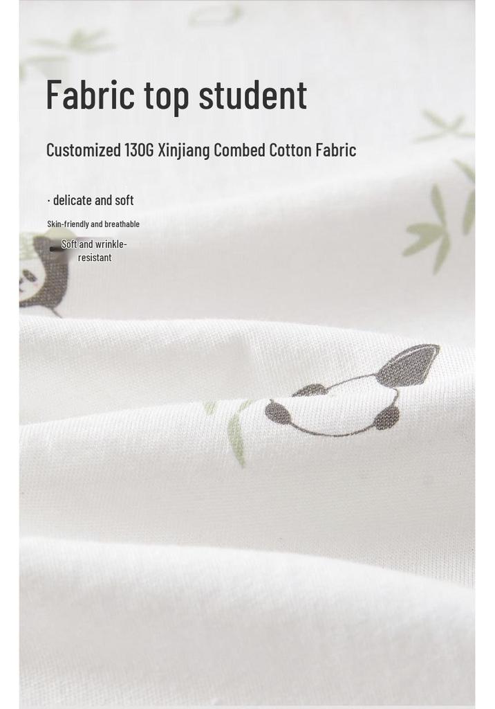 Baby Onesie: Double-Layer Belly Protection, Pure Cotton, Boneless, Long Sleeve for Spring, Autumn, Summer, & Air-Conditioned Rooms