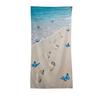 Asciugamano da Spiaggia Microfibra Asciugatura Rapida 140x70cm Leggero Assorbente Resistente alla Sabbia Tessuto Morbido per Viaggi all'Aperto Piscina Palestra