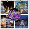 BangLede Outdoor LED Illumination 350 Fairy Waterproof and 8 Remote Control and Controller Christmas Tree Stylish LED Illumination for School and Home