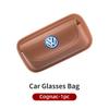 For Volkswagen PA7Hub Caps Car Sun Visor Clip Glasses Card Holder Sunshade Storage Case For Volkswagen VW Golf 4 5 6 7 Polo Jetta Sagitar Magotan