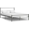 VidaXL Bed Frames Grey Metal 160 X 200 Cm