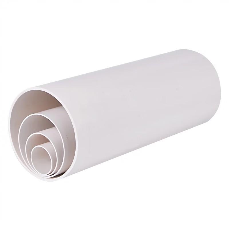 JIANGPU PVC Spiral Silent Drainage Pipe