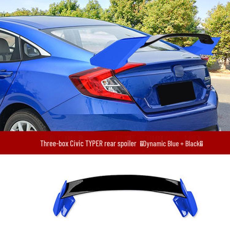 16-19 Generation Civic Type-R Rear Spoiler & Wind Deflector Roof Kit