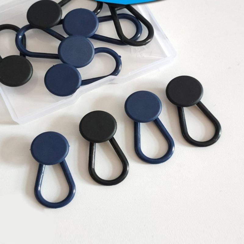 10mm/18mm Pants Extender Buttons Flexible Waist Extenders for Jeans Pants for Women & Men Jeans Skirt Extender Buttons