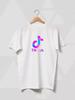 T-Shirt with Tiktok Print