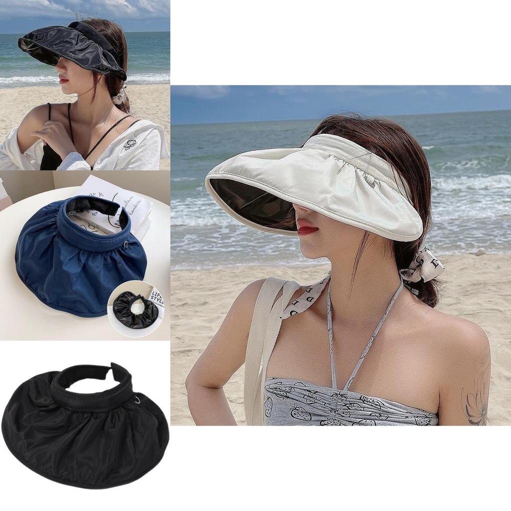 Chic Breathable Shell Cap With Uv Protection Sunhat For Ladies In Various Colors