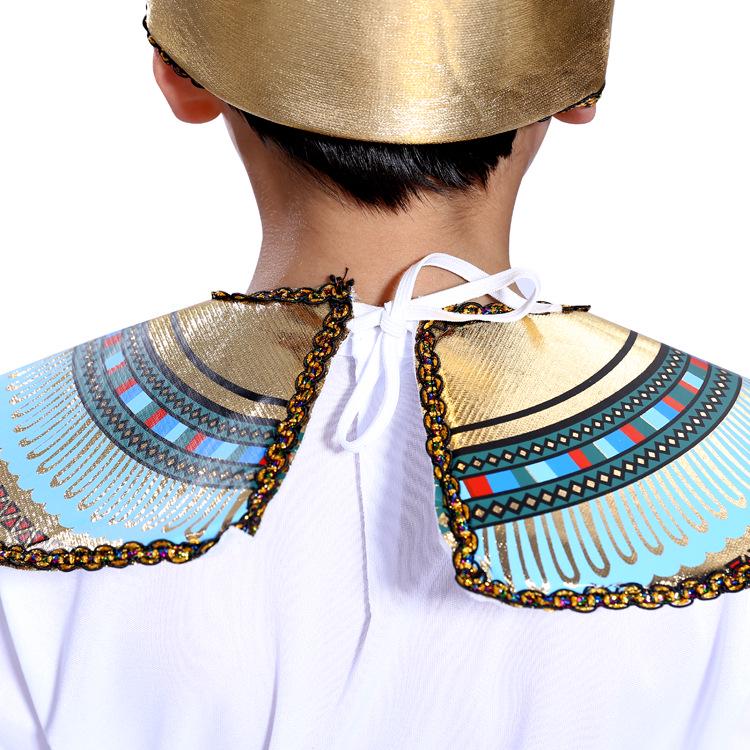 Egyptian Pharaoh & Queen Cosplay Costumes: Kids' Prince & Princess Halloween Outfits