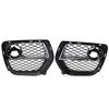 Left/Right Replacement Mesh Grille with Trim Intake Cover Front Bumper Fog Lamps Frame Grille 51117312605 Auto Accessory