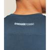 Gymshark Running T shirT Gs sTealTh Blue A3c2s Ud6s
