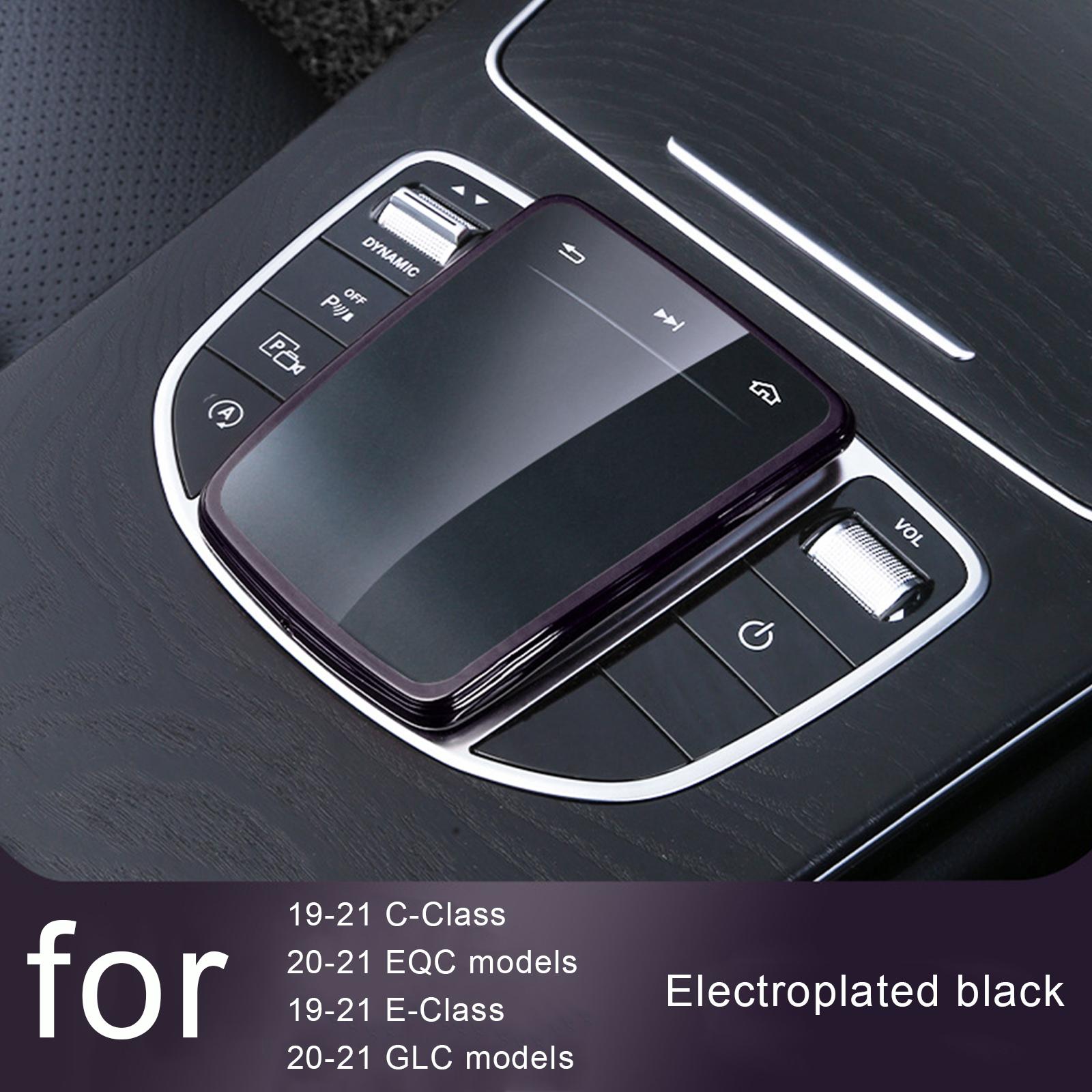 

Автомобильные аксессуары для Mercedes Benz 19-21C 20-21 EQC 19-21 E-Class 20-21 GLC TPU центральное управление мышь защитная крышка экрана