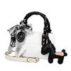 DIOR Bag [Customized Cosmetic Bag] Classic Black and White Niche Exquisite Trendy High-end Retro Versatile Ins Style Cool Style Storage Portable