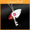 Cardcaptor Sakura Pendant Necklace Alloy Electroplated Unisex Gift For Travel Souvenir