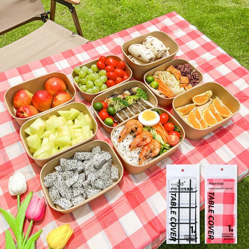 Penguin Group Disposable Picnic Tablecloth