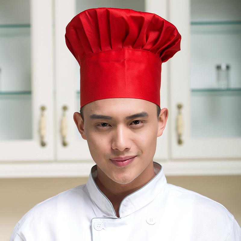 Chef Cotton Mushroom Hat for Restaurants, Hotels, and Bakeries
