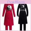 Tokyo Revengers Black And Red Embroidery Halloween Costume For Cosplay Fans