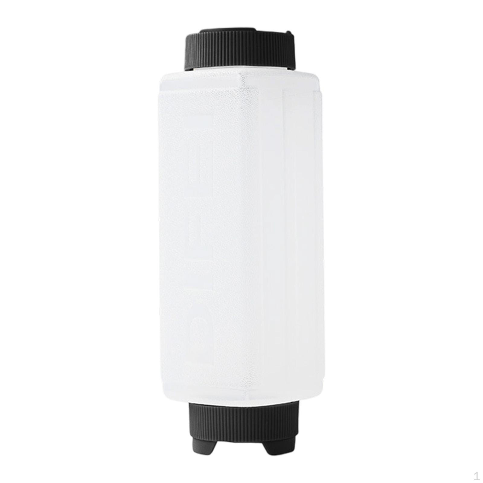 

Bottle Dispenser with Two Nozzles, Visible And Reusable, for Honey, Syrup, Salads Dressings. black caps