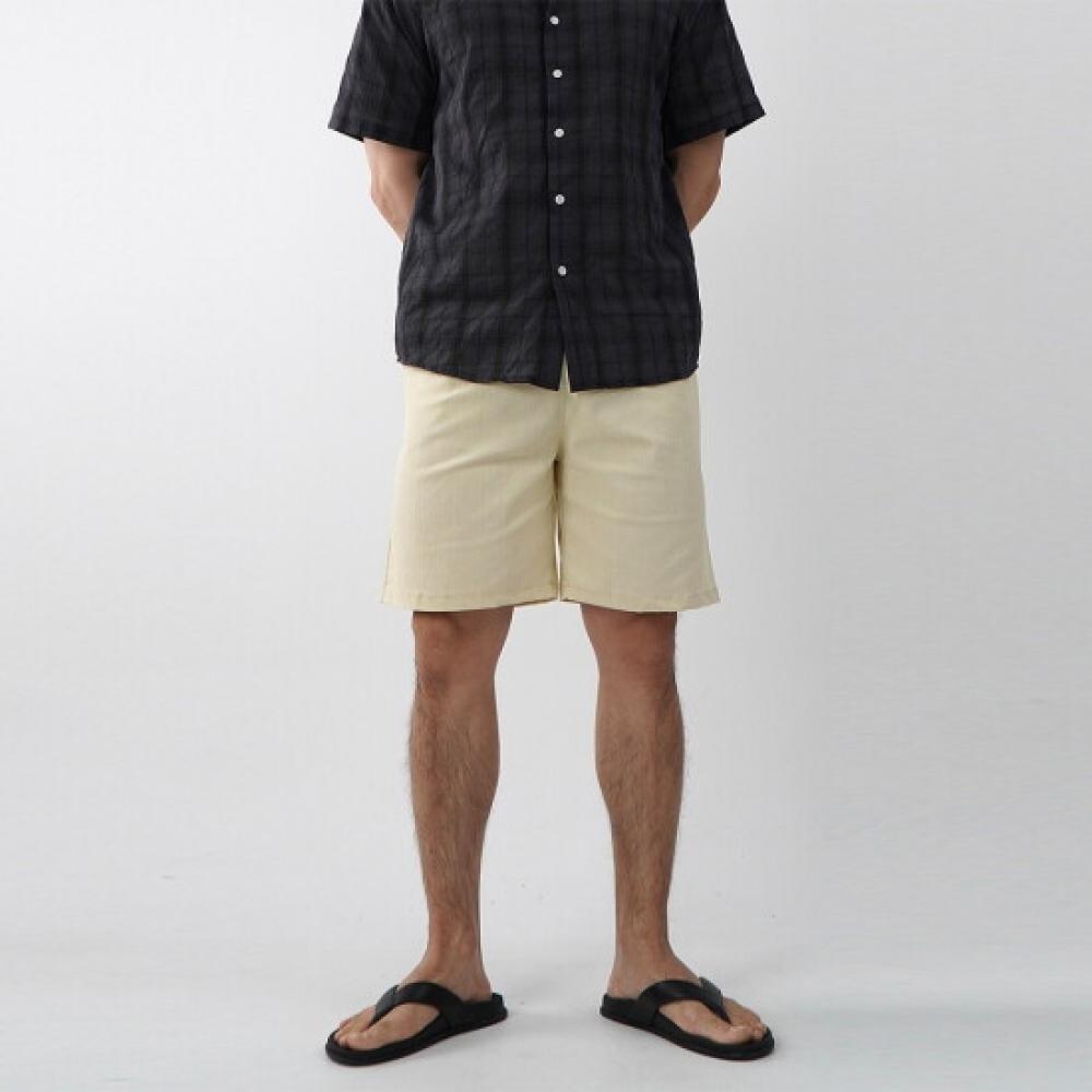 Onl Men S Linen ShortS White Mpn