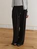 HUNCH Jersey Wide Banding Pants (2Colors)