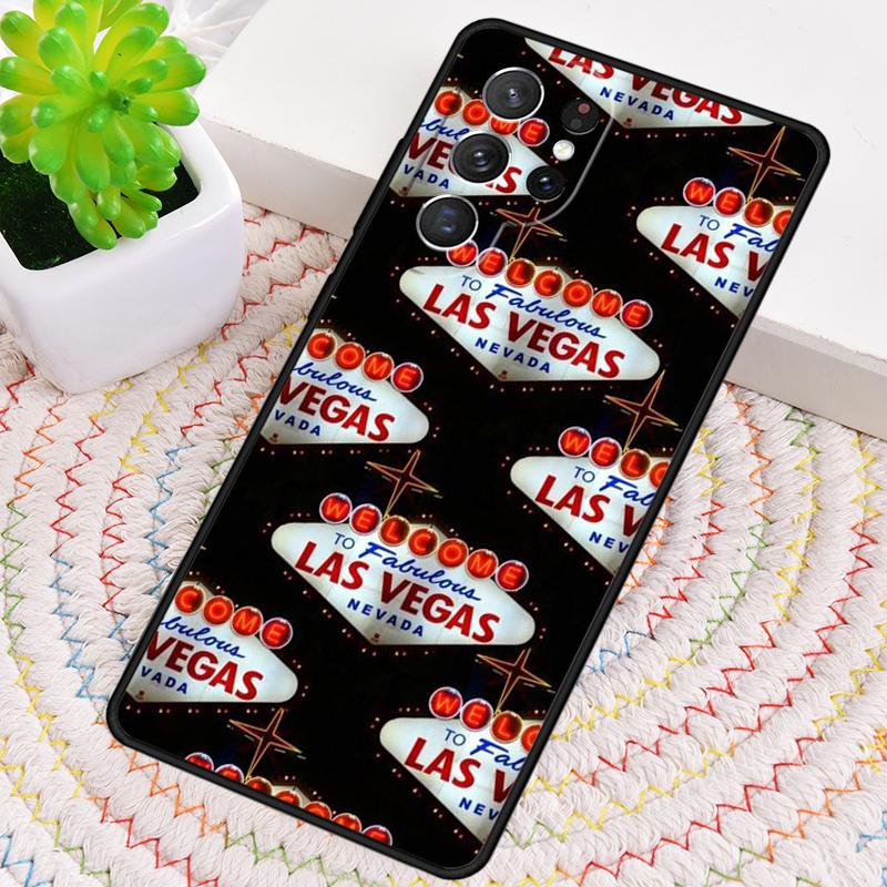 Las Vegas Nevada Gamble Silicone Phone Case For Samsung Galaxy note 10 pro S26 S25 S24 S23 S22 S21 Plus S25Ultra Capa Cover