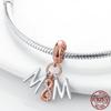 Charm Beads Copper Daisy Flower Family Love Infinity Infinite Love Heart Charms Beads Accessories Bracelets Diy Jewelry